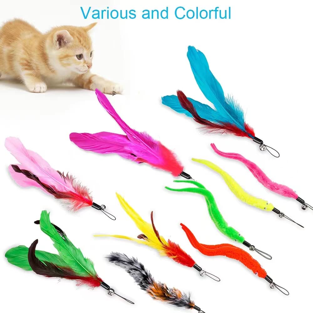 JIARON Cat Toys Interactive Feather Toy. Chosen for real quality, fits naturally into modern pet