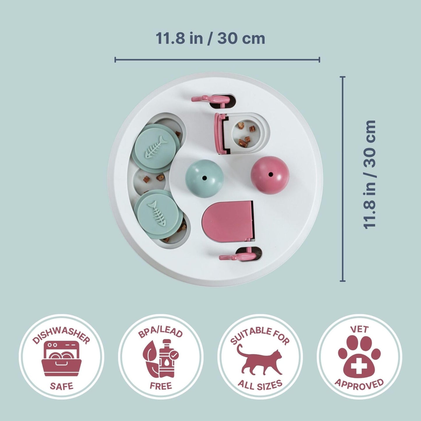 Trixie Cat Activity Flip Board. Chosen for real quality, fits naturally into modern pet homes.