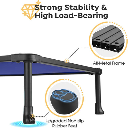 Veehoo Chew Proof Dog Bed - Anti-Scratch Durable Dog Hammock, Off Ground, CWC2420ACP