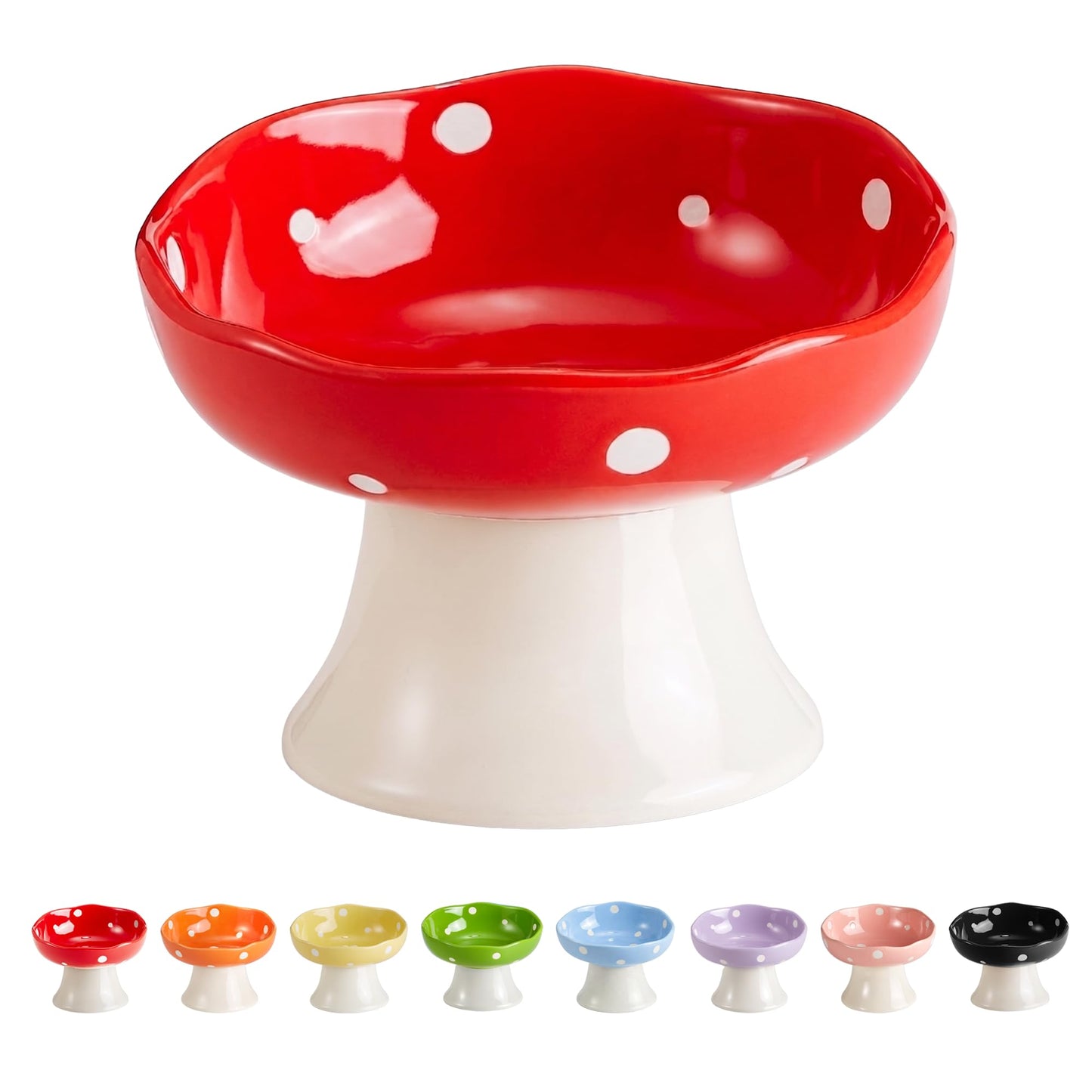 Red Mushroom Cat Bowl. Chosen for real quality, fits naturally into modern pet homes.