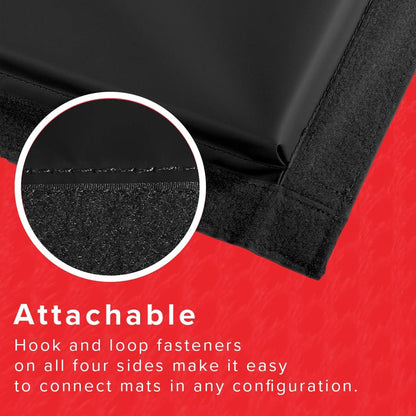 We Sell Mats - 4 ft x 8 ft x 2 in Personal Fitness & Exercise Mat for Home Workout - Lightweight and Folds for Carrying – All Purpose Home Gym Mat – Thick Mat for Yoga, Pilates, Stretches, and Floor Exercises