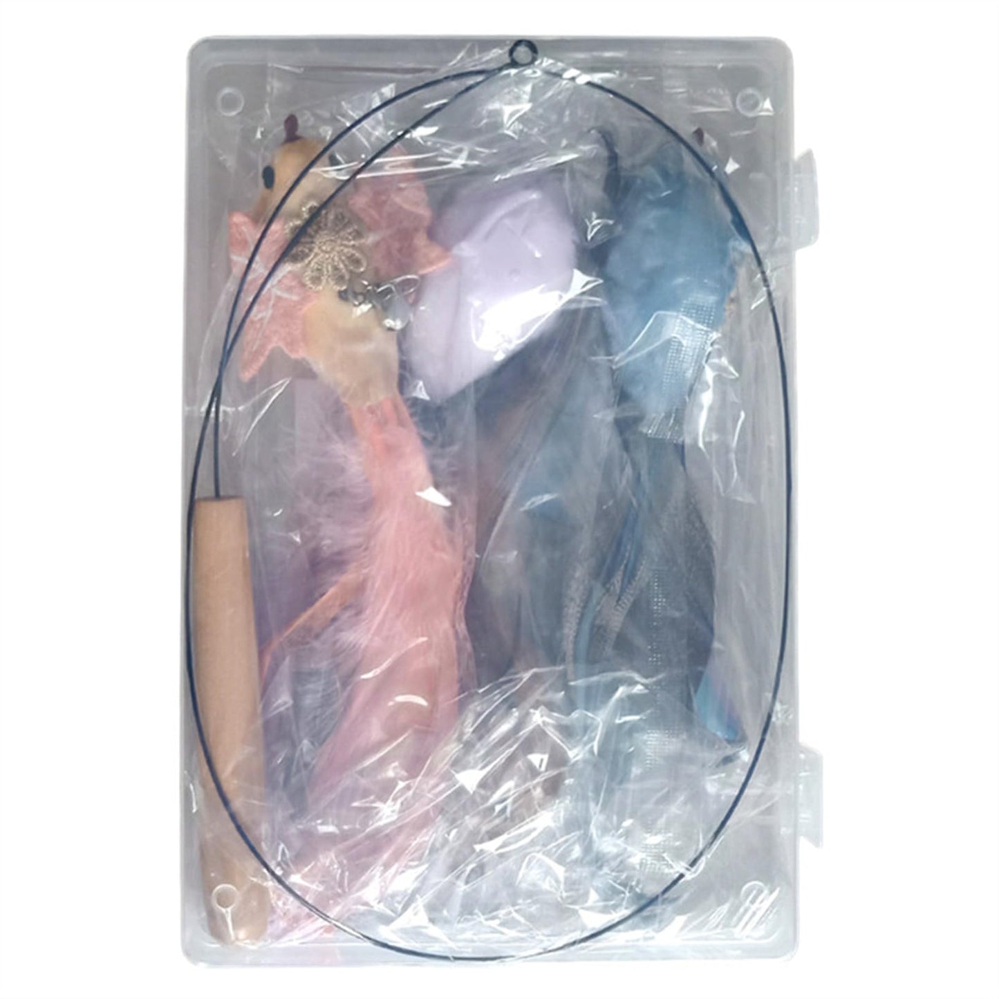 miwoowim 35" Steel Wire Cat Wand Toy & 6PCS Realistic. Chosen for real quality, fits naturally into
