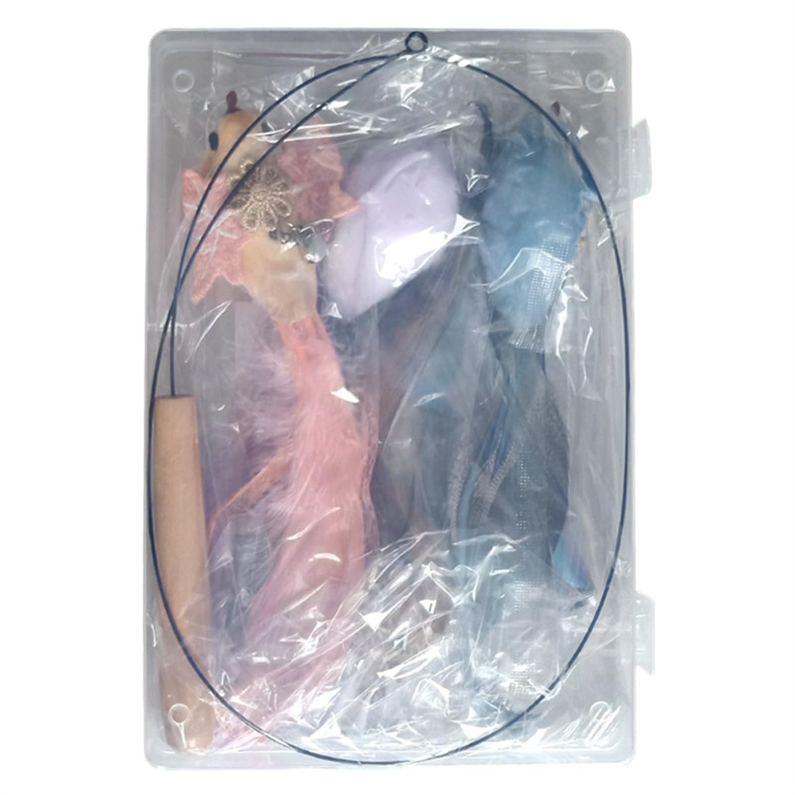 miwoowim 35" Steel Wire Cat Wand Toy & 6PCS Realistic. Chosen for real quality, fits naturally into