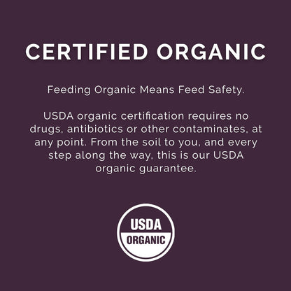 Layer Pellet Feed, 25lbs - Non-GMO, High-Protein Poultry Feed for Healthy Hens & Nutritious Eggs, 17.5% Protein - USDA Certified Organic Blend, Soy & Corn-Free