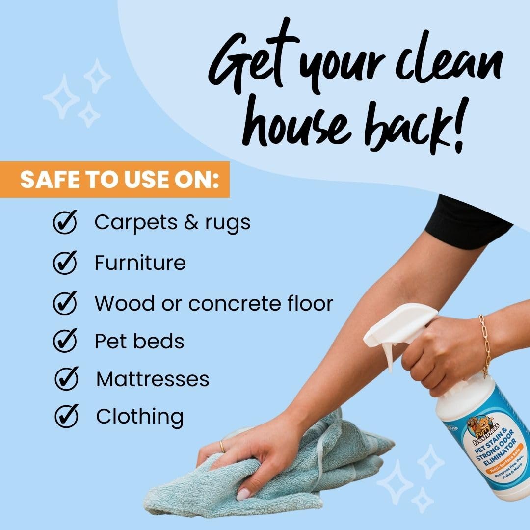 FurryFreshness Extra Strength Cat or Dog Pee Stain &. Chosen for real quality, fits naturally into