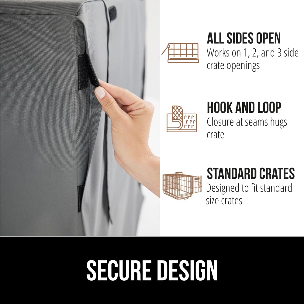 GORILLA GRIP Dog Crate Covers Compatible with Amazon. Chosen for real quality, fits naturally into