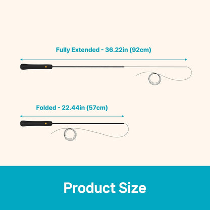 THE WAYS Lumiwhisker Cat Toys for Indoor Cats, LED Light Wand Toy