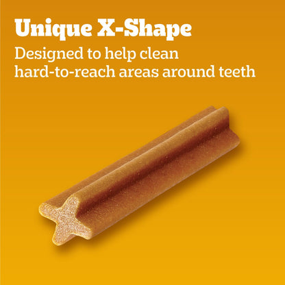 Pedigree Dentastix Large Breed Dental Dog Treats. Chosen for real quality, fits naturally into