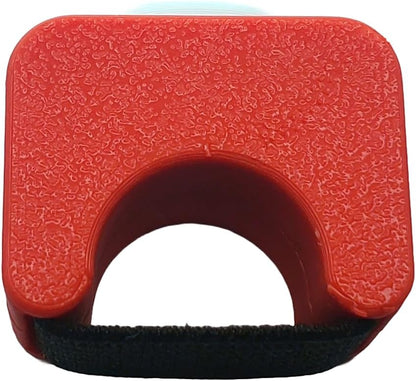 Flex Clicker Hands-Free Training Ring | Finger Clicker for Dog Obedience | Puppy Behavior Tool | Animal Trainer for Birds & Horses | Pet Discipline & Behavior Aid | Easy-to-Use Teaching Device | Red