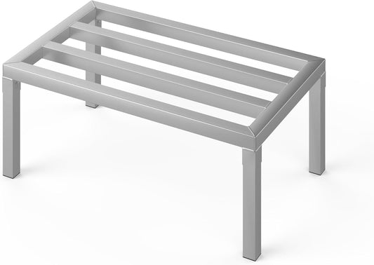 18 in X 30 in. Aquarium Stand | Industrial Style Aluminum Fish Tank Base with Open Frame Design