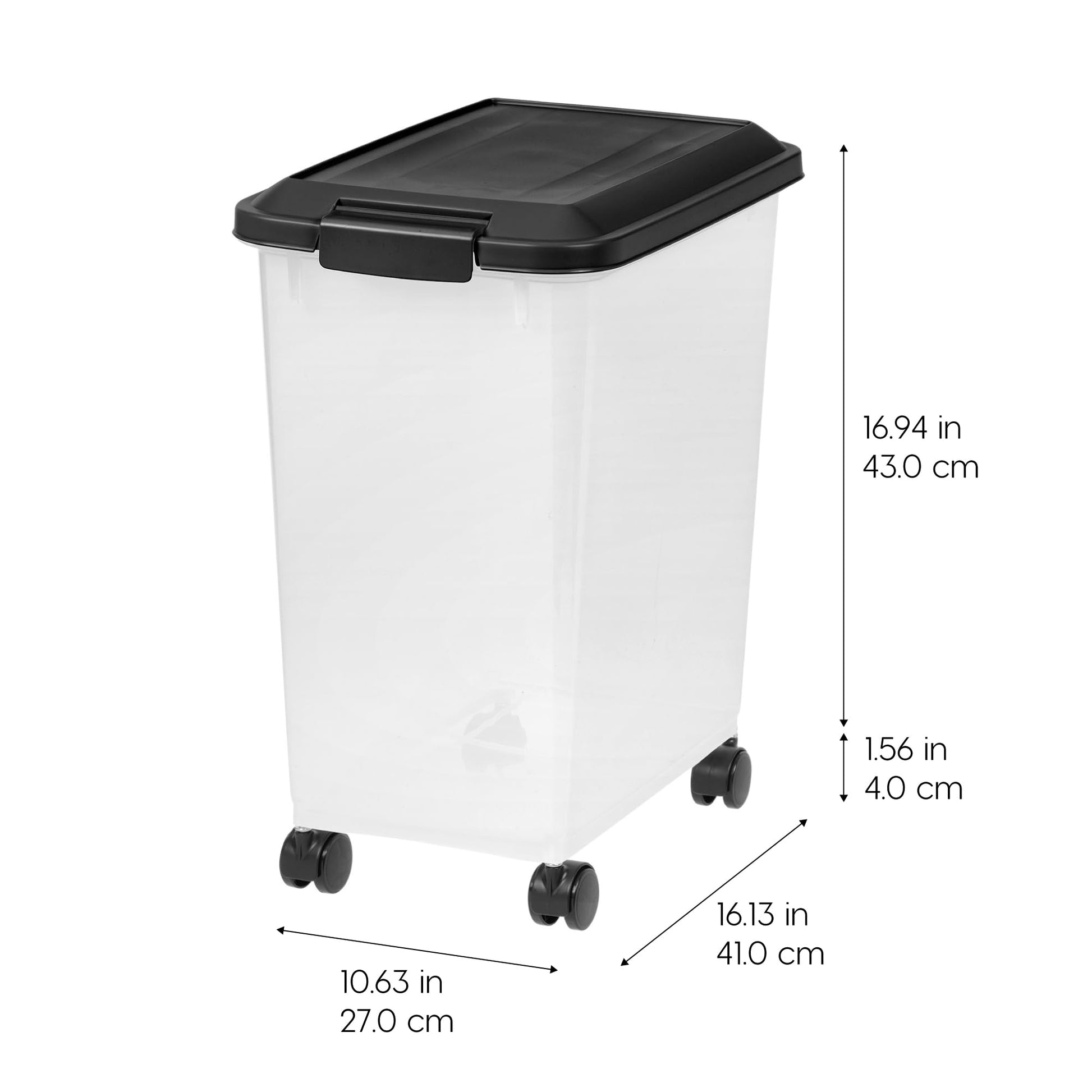 IRIS USA Dog Food Storage Container. Chosen for real quality, fits naturally into modern pet homes.