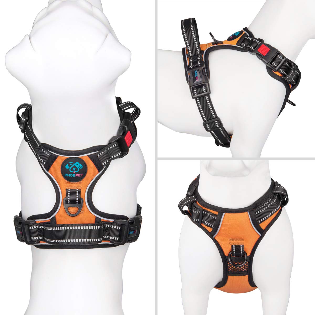 PHOEPET No Pull Dog Harnesses for Small Dogs. Chosen for real quality, fits naturally into modern