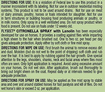 Farnam Equicare Flysect Citronella Spray, 32 fl. oz.