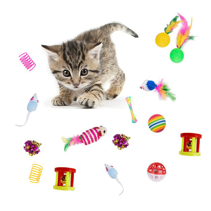 32Pcs Cat Toys Kitten Interactive Pet Toys Assortments. Chosen for real quality, fits naturally