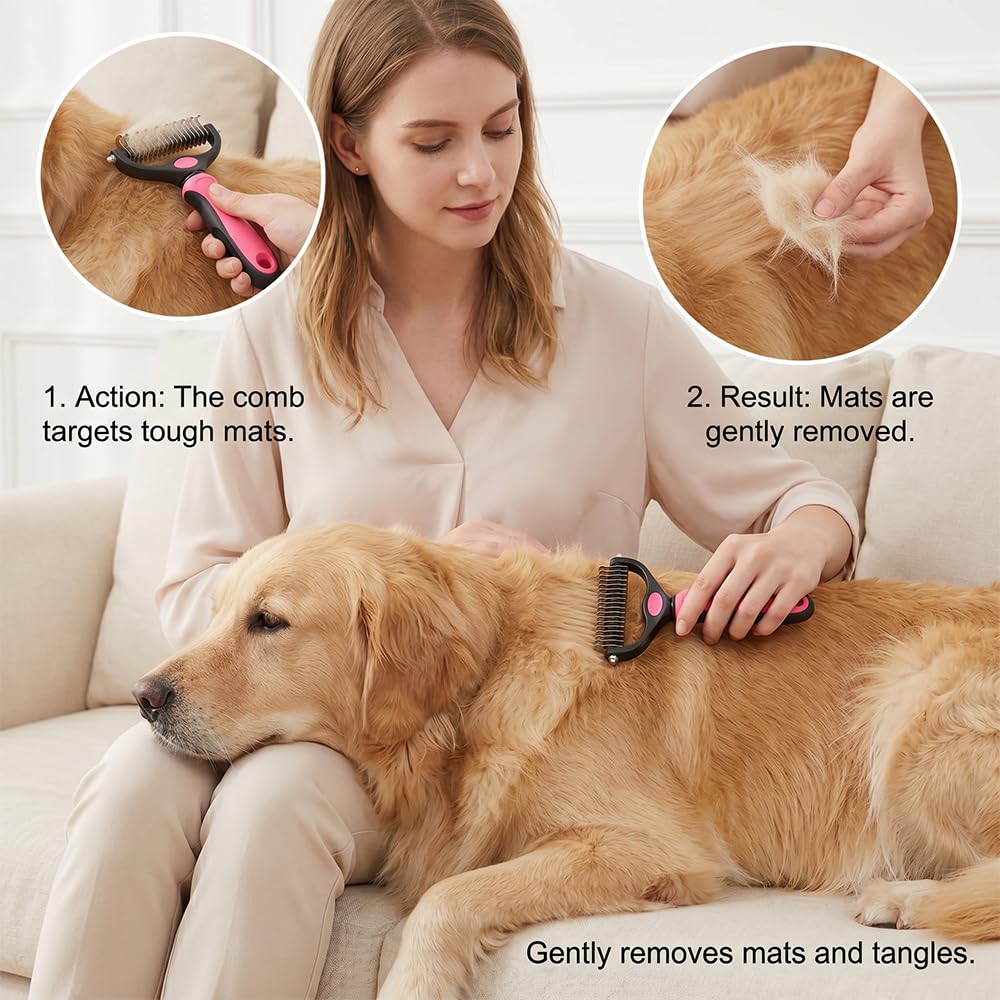 Dematting Comb for Dogs and Cats. Chosen for real quality, fits naturally into modern pet homes.