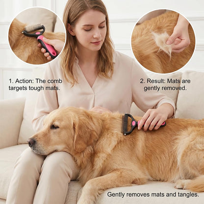 Dematting Comb for Dogs and Cats. Chosen for real quality, fits naturally into modern pet homes.