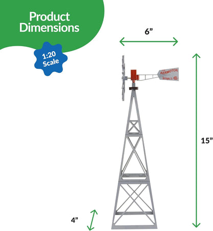 Big Country Toys Aermotor Windmill - 1:20 Scale