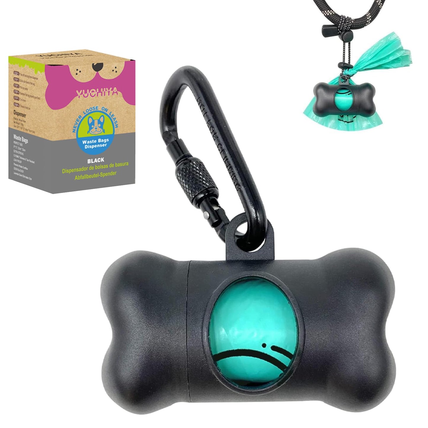 Dog Poop Pickup Bags Holder Dispenser with Standard. Chosen for real quality, fits naturally into