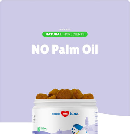 Hip and Joint Supplement for Dogs - with Glucosamine, Green Lipped Mussel, Turmeric, Chondroitin, Fish Oil, MSM and Yucca Schidigera for Dog Joint Relief & Mobility.