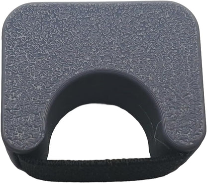 Flex Clicker Hands-Free Training Ring | Finger Clicker for Dog Obedience | Puppy Behavior Trainer | Animal Training Aid for Birds & Horses | Pet Training Tool for Tricks | Easy-to-Use Device | Gray