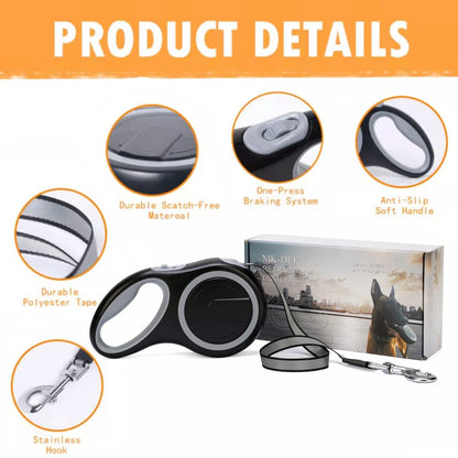 26Ft Retractable Dog Leash. Chosen for real quality, fits naturally into modern pet homes.