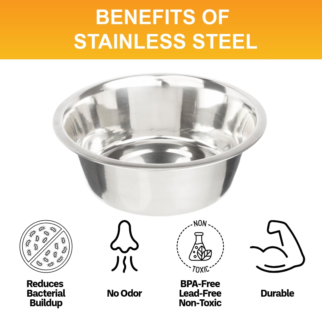 Neater Pet Brands 7 Cup (56 oz.) Stainless Steel Dog. Chosen for real quality, fits naturally into