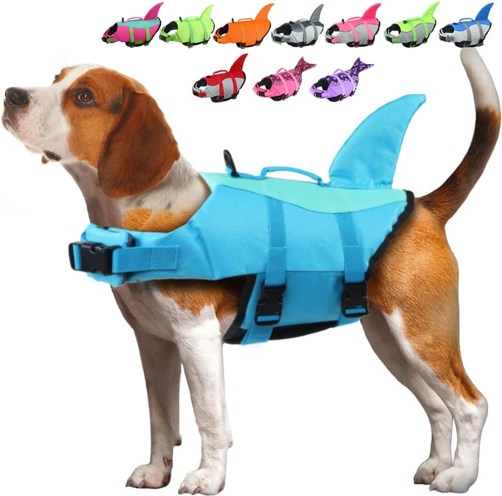 EMUST Shark Dog Life Jackets for Water Safety. Chosen for real quality, fits naturally into modern