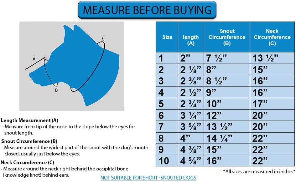 Leather Brothers Italian Basket Dog Muzzle, Adjustable Secure Fit, Comfortable Design, Training and Safety, Averts Biting, Prevents Chewing and Scavenging, Perfect for Grooming - Tan, Size 8