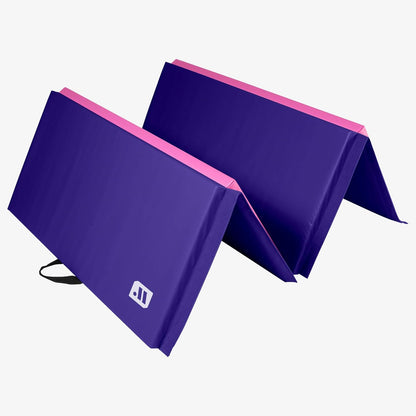 We Sell Mats - 4 ft x 8 ft x 2 in Personal Fitness & Exercise Mat for Home Workout - Lightweight and Folds for Carrying – All Purpose Home Gym Mat – Thick Mat for Yoga, Pilates, Stretches, and Floor Exercises