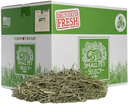 Small Pet Select 1st Cutting Timothy Hay, Animal Food for Guinea Pig, Rabbit, Hamster, Bunny, or Chinchilla, Natural Hay Grown in the USA, 20lb