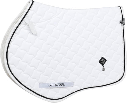 Close Contact Non-Slip Design Horse Riding Pad Moisture-Wicking Shock Absorbing English Saddle Pad for Horses