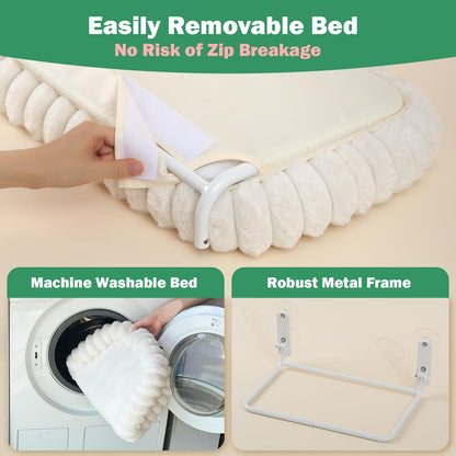Zakkart SnugCloud Foldable Cat Window Perch. Chosen for real quality, fits naturally into modern