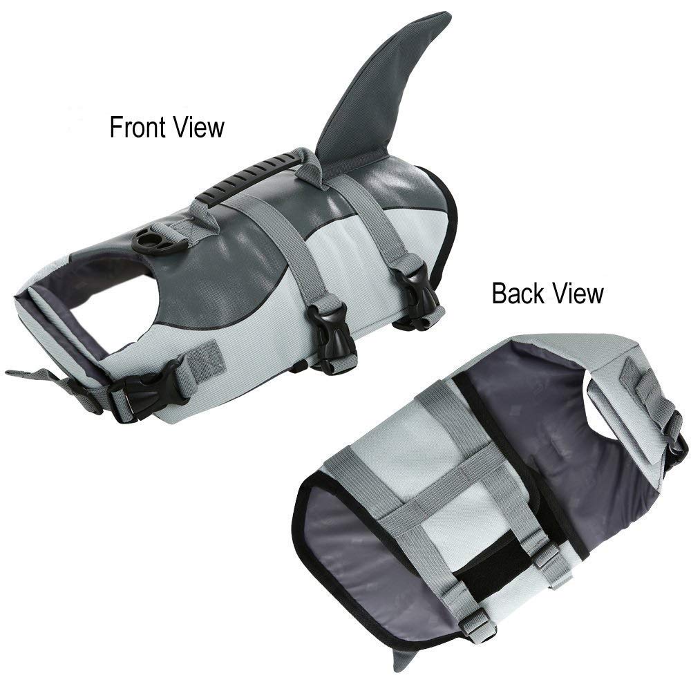 Queenmore Dog Life Jacket Ripstop Shark Dog Safety. Chosen for real quality, fits naturally into