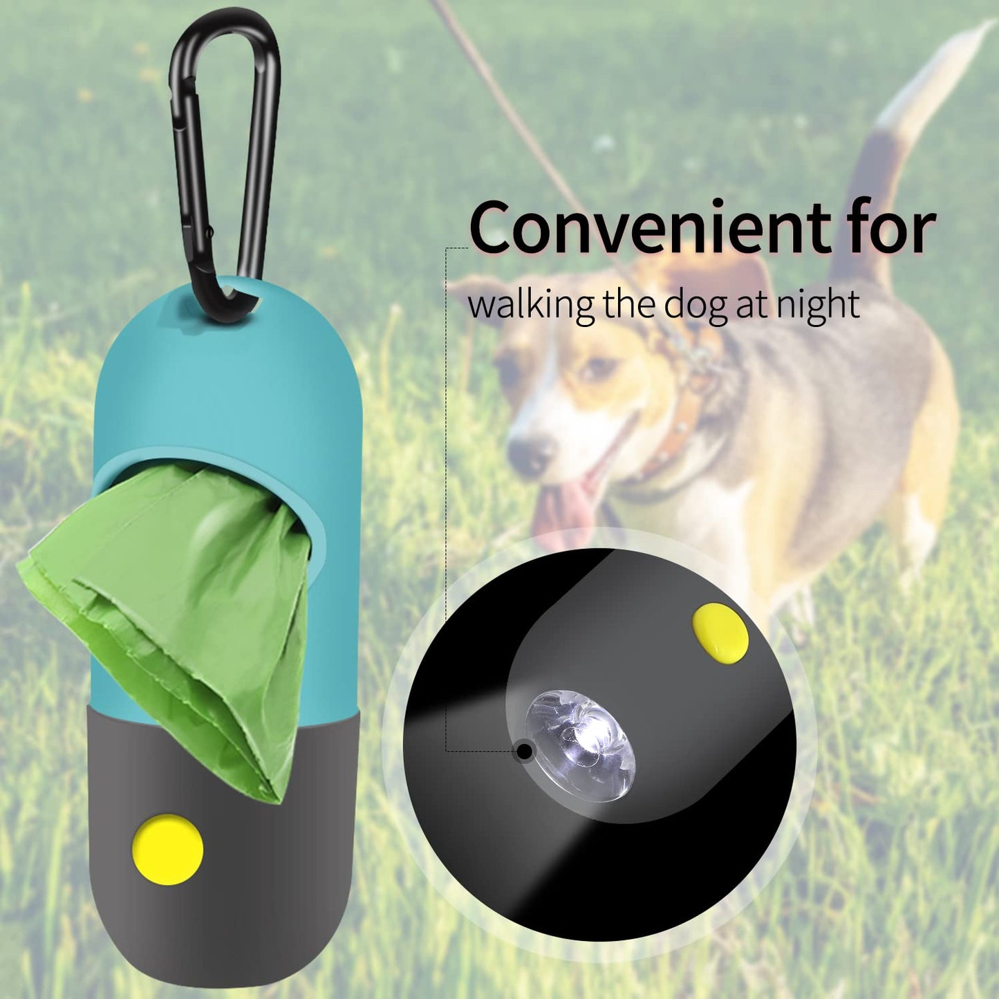 2 Pack Dog Poop Bag Dispenser with Built. Chosen for real quality, fits naturally into modern pet