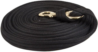 Dura-Tech Cushion Lunge Line for Horses | Stable Use & Horse Training | Horse Lunge Line with Snap | Durable Horse Lead Rope | 30 Foot Length | Replaceable Brass Snap