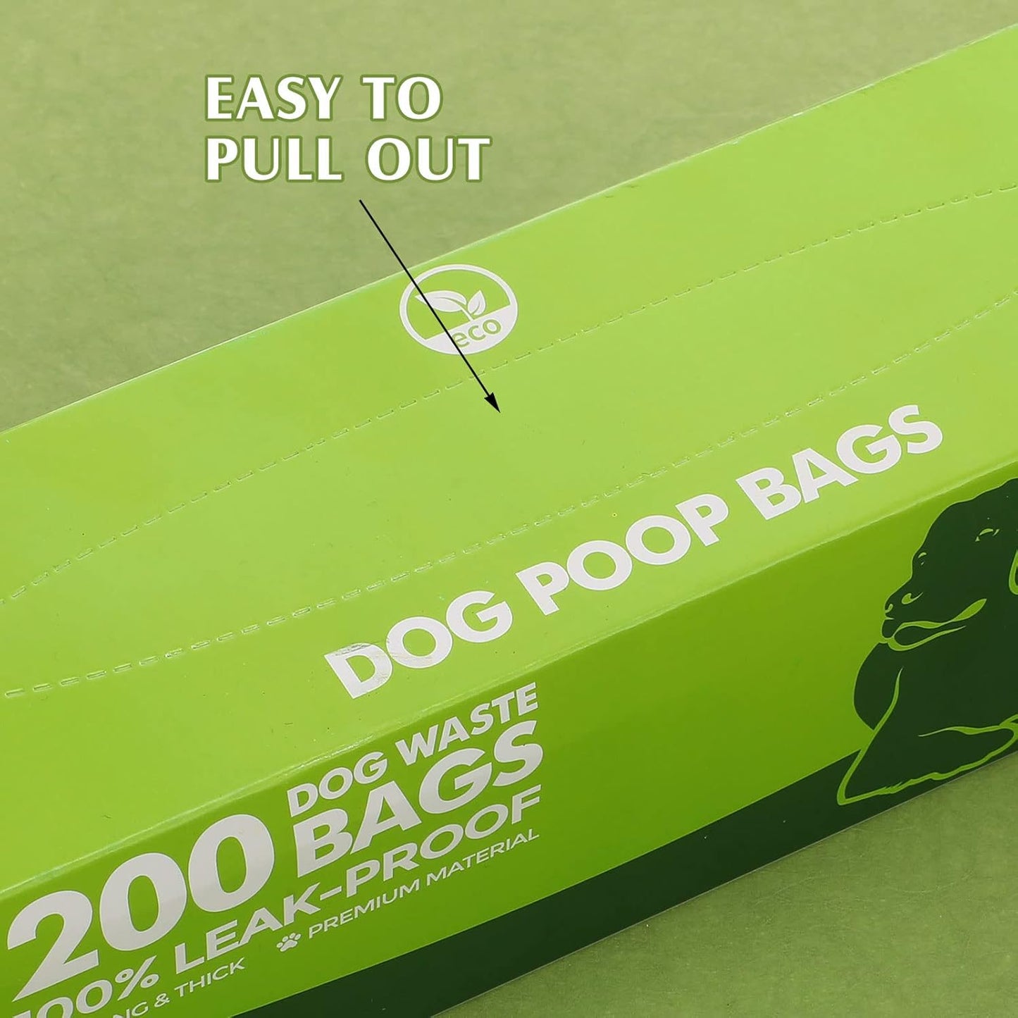 Sherr 20 Boxed Rolls 4000 Counts Dog Poop Bags Bulk Leak Proof Dog Waste Bags Universal Pet Doggy Waste Poop Box for Puppy Pets Outdoor Walking and Travel, 20 Rolls of 200(Green)