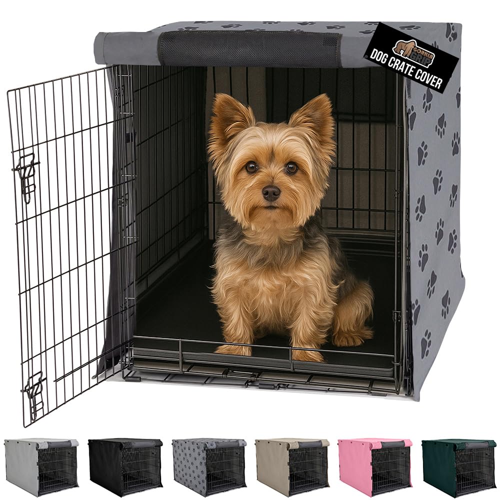 GORILLA GRIP Dog Crate Covers Compatible with Amazon. Chosen for real quality, fits naturally into