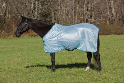 TuffRider Comfy Mesh Fly Sheet | UV Protection Horse Sheet, Standard Neck, 130 Grams Breathable Polyester Mesh