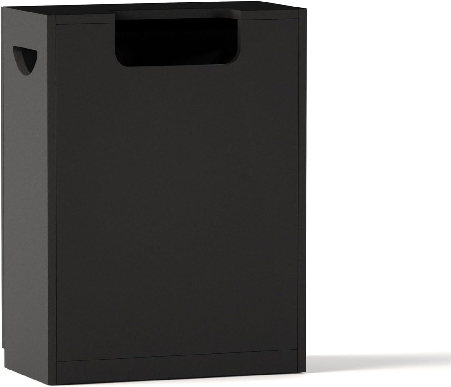 LANDEN Aquarium Wooden Stand and Cabinet Fish Reptile Sea Salt WaterTank Stand, Nano Foam Leveling Mat Included, W23.6xD11.8xH31.49in, Matte Black Painted (Stand Only)