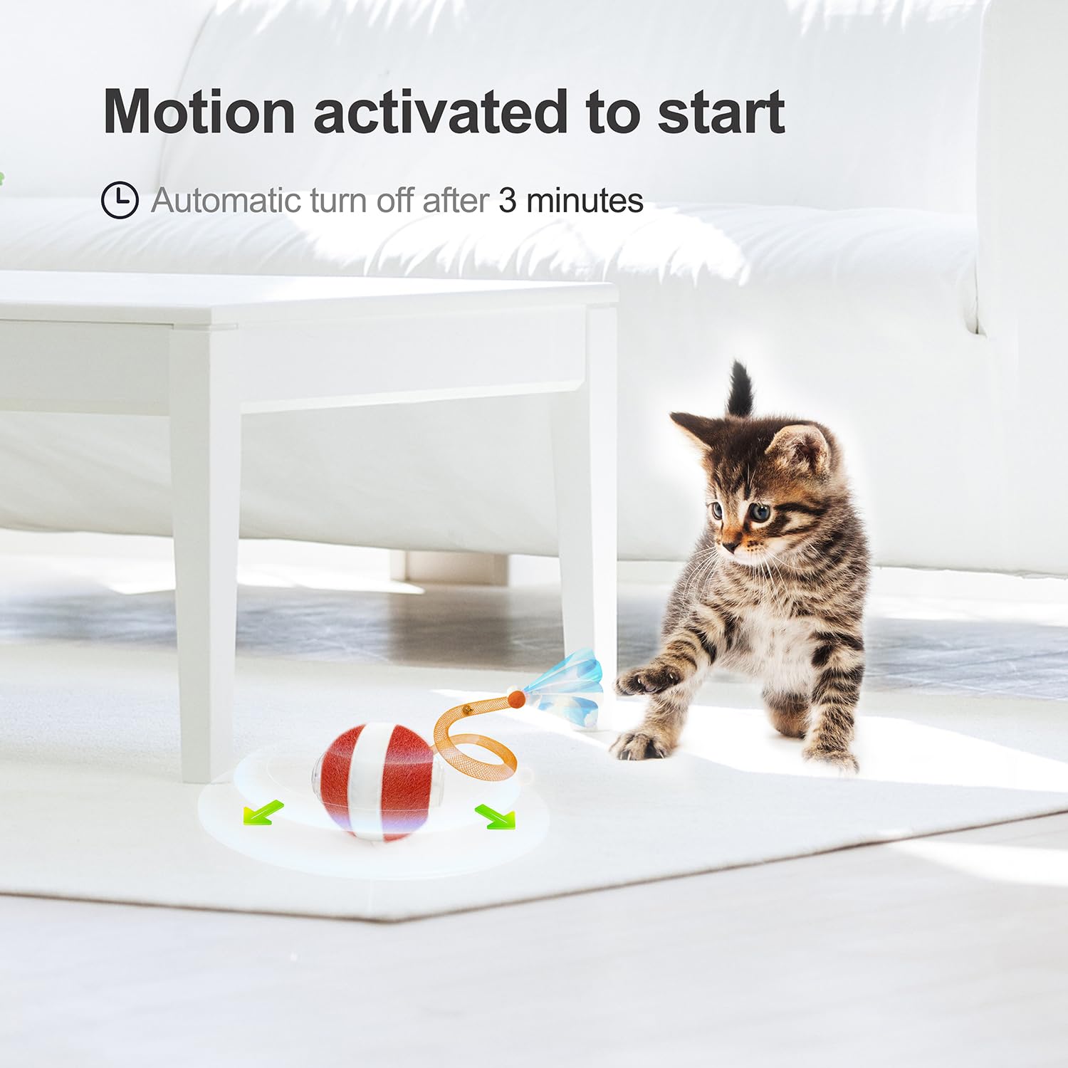 Jkanti Interactive Cat Toys for Indoor Cats. Chosen for real quality, fits naturally into modern