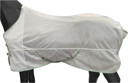 BARN & STABLE Breathable and Tear-Resistant Horse Fly Sheet with UV Protection Equine Summer Sheet Horse Fly Blanket with Removable Web Leg Straps