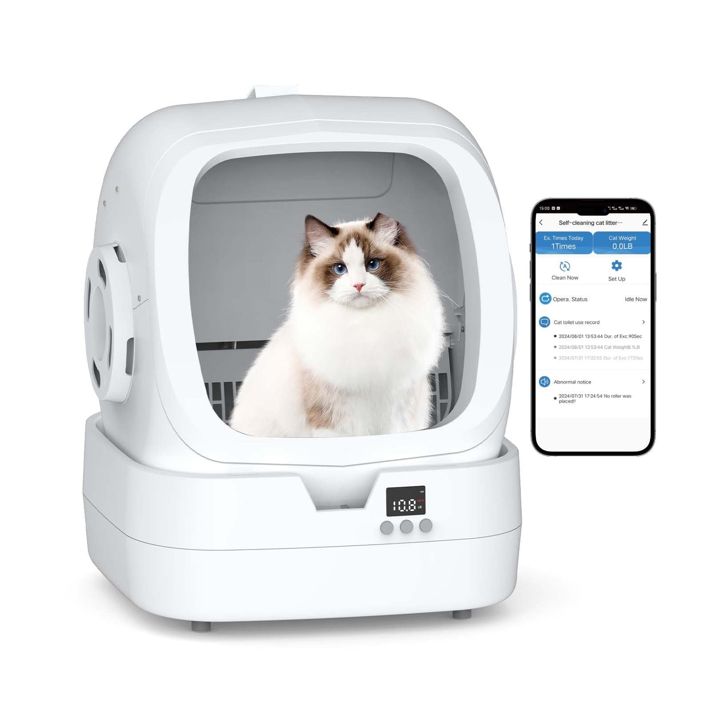 Mintakawa Automatic Cat Litter Box Self Cleaning. Chosen for real quality, fits naturally into