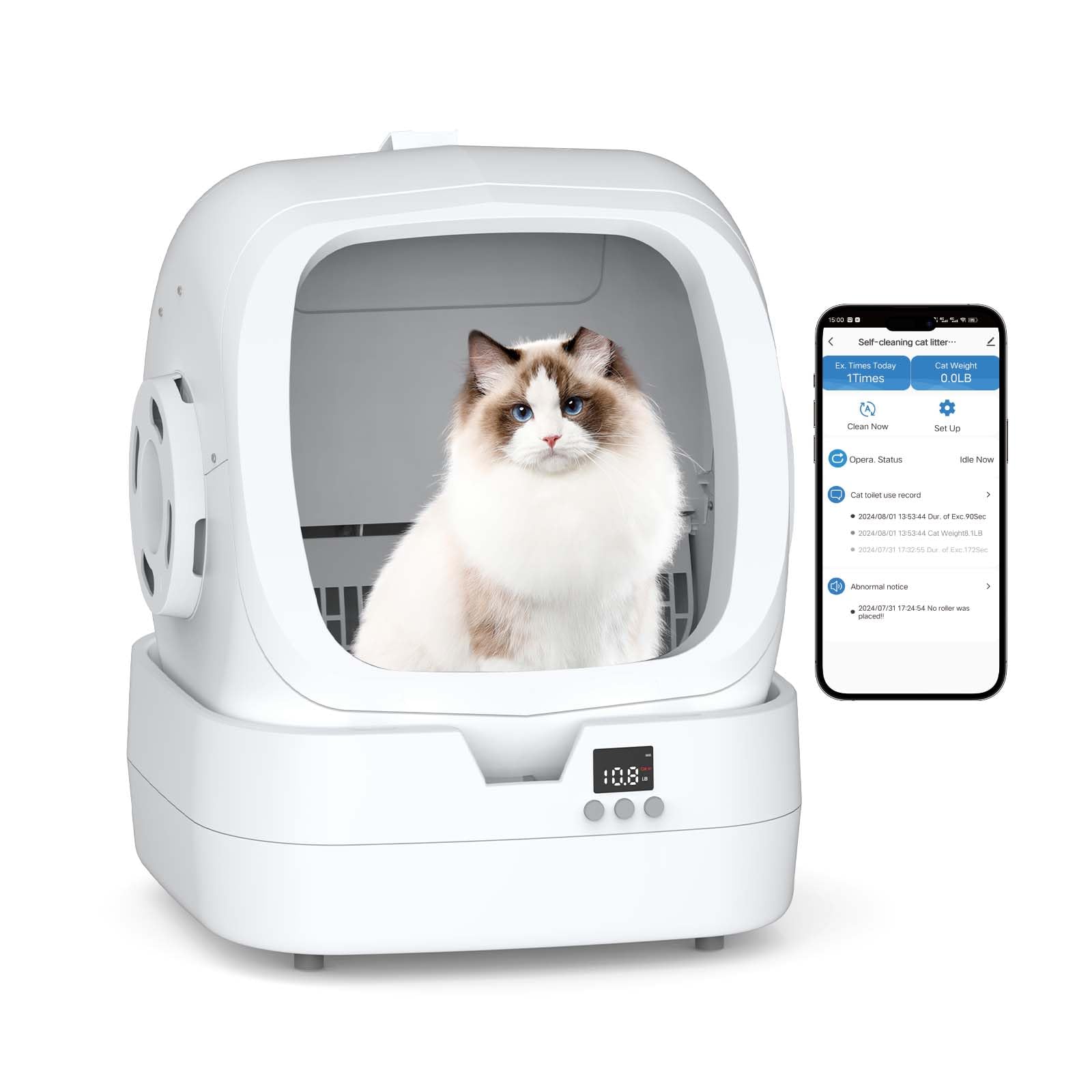 Mintakawa Automatic Cat Litter Box Self Cleaning. Chosen for real quality, fits naturally into
