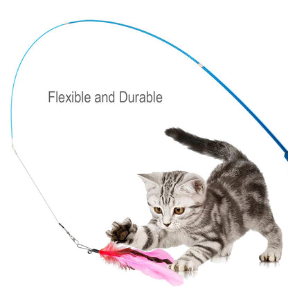 JIARON Cat Toys Interactive Feather Toy. Chosen for real quality, fits naturally into modern pet
