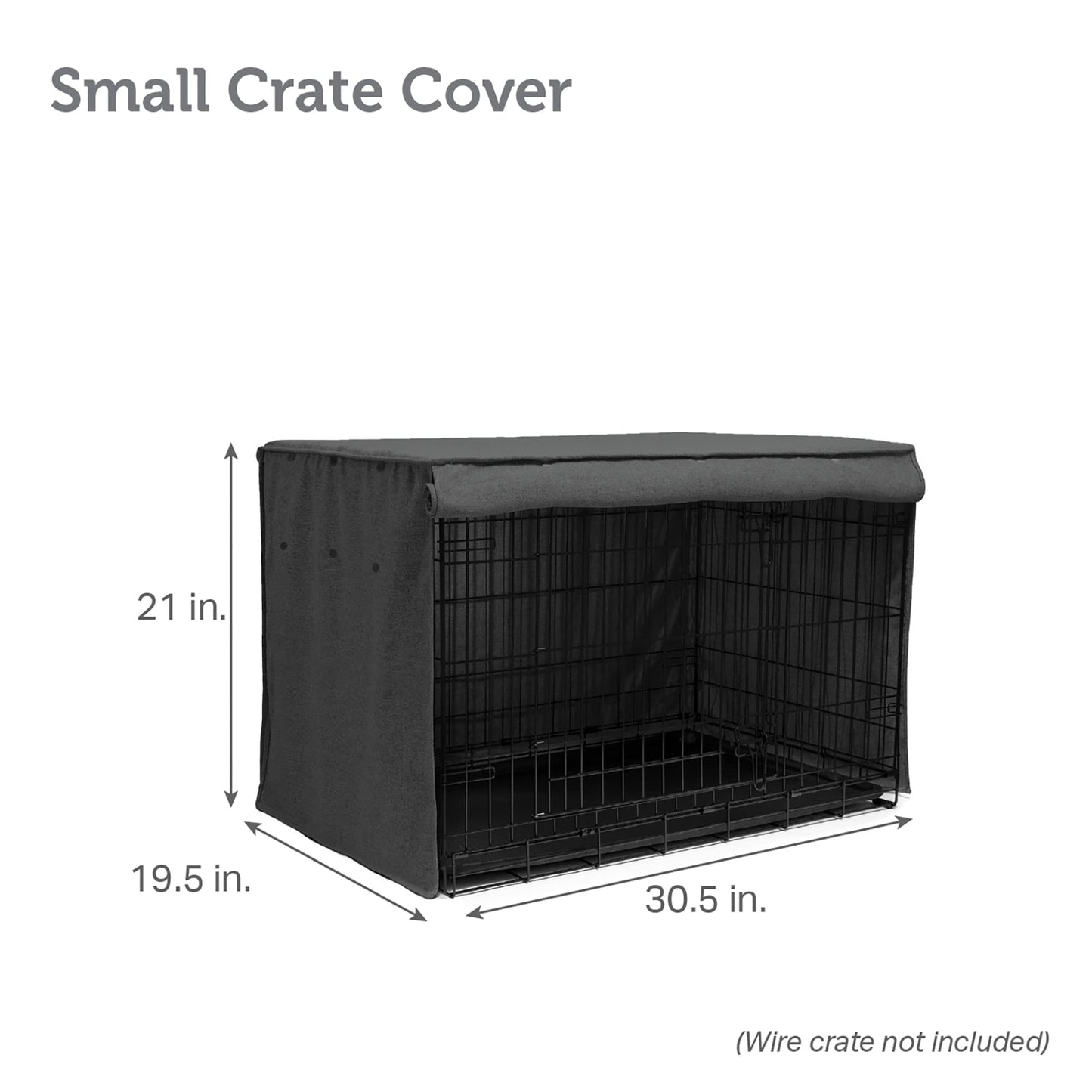 Friends Forever Metal Dog Crate Cover 30 inch. Chosen for real quality, fits naturally into modern