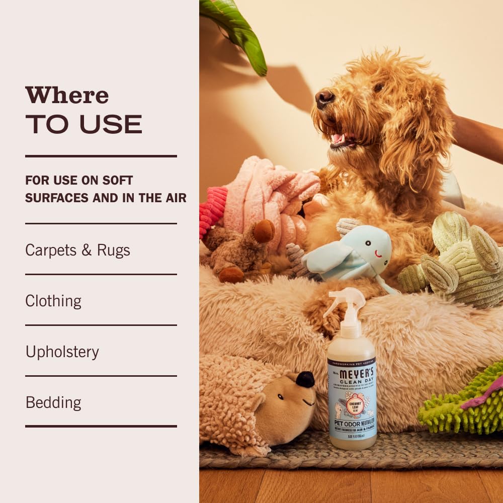 MRS. MEYER'S CLEAN DAY Pet Odor Neutralizer. Chosen for real quality, fits naturally into modern