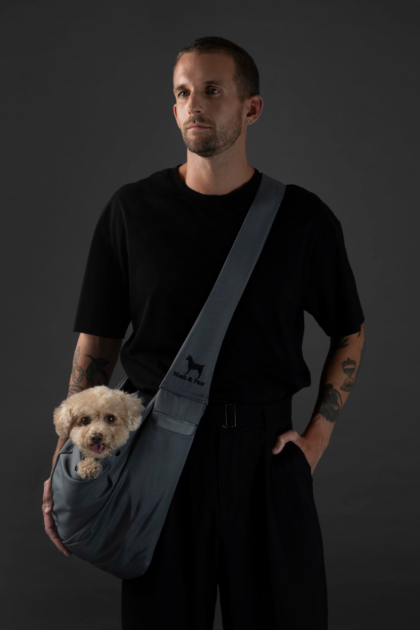 Noah & Paw Dog Sling Carrier for Small Dogs 5. Chosen for real quality, fits naturally into modern