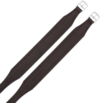 Jeereal Stability Stirrup Leathers for English Saddle Wide Body English Stirrup Leathers for Equestrian Riding