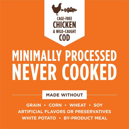 Instinct Raw Boost Mixers, Freeze Dried Cat Food Toppers with Functional Ingredients, Grain Free, Real Chicken - Skin & Coat Health, 5.5 oz Bag