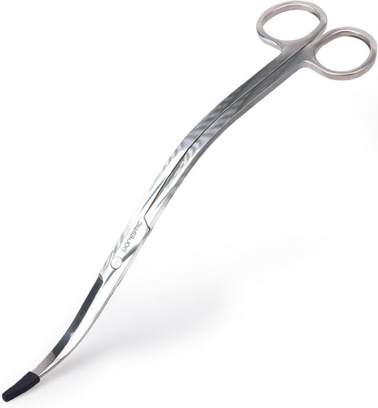 Long Aquarium Scissors for Plants 9.8 inches, Aquascaping Scissors, Aquarium Plant Trimmer, Aquascape Tools, Terrarium Tools for Plants (1 Pc Wave)